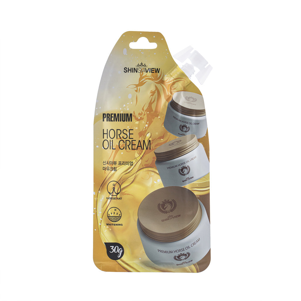 SHINSIAVIEW PREMIUM HORSE OIL CREAM 1.058 OZ - Heluna Essentials