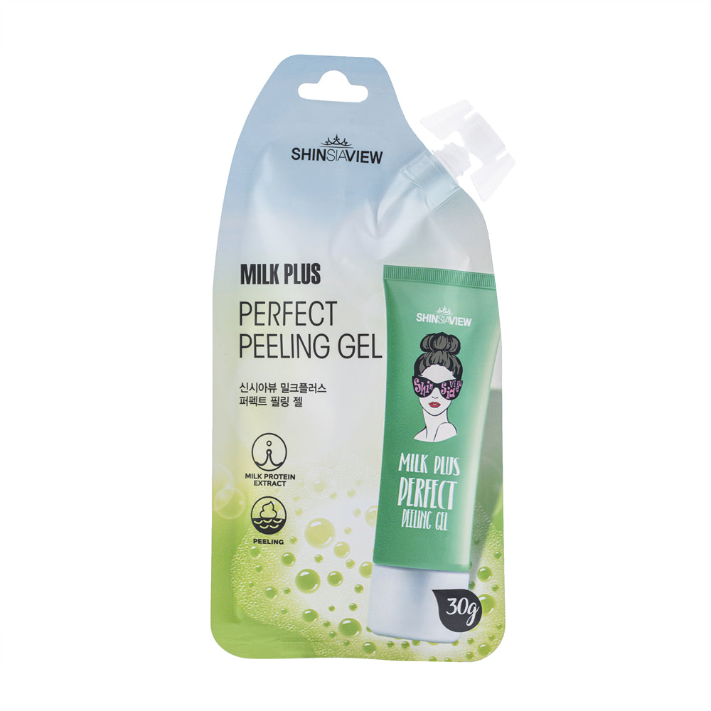 SHINSIAVIEW MILK PLUS PERFECT PEELING GEL 1.058OZ - Heluna Essentials